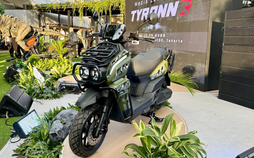 Indomobil Emotor Luncurkan Motor Listrk Tyranno, Spek Adventure Harga Rp 25,9 Juta