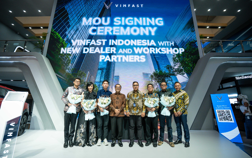 VinFast Indonesia Gandeng 20 Mitra Baru, Target Tahun Ini 100 Dealer di 19 Provinsi
