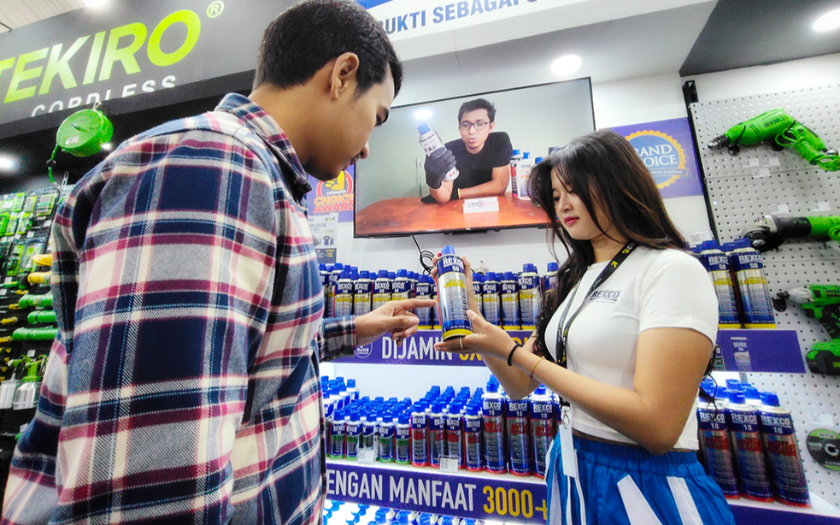 Mampir ke Booth Rexco di GIIAS 2025, Beli Penetrant Dapat Kunci Inggris