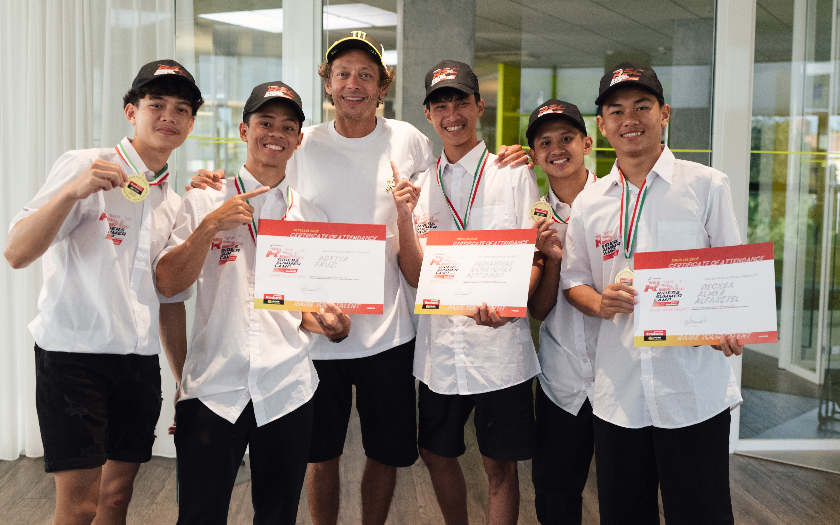 Galeri Foto: Keseruan 5 Pembalap Muda Indonesia Jalani Summer Camp di Markas Legenda MotoGP Valentino Rossi
