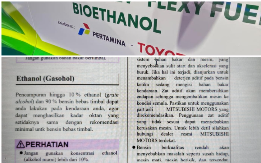 Fakta Bahan Bakar Etanol Aman Digunakan Mobil, Semua Ada di Manual Book!