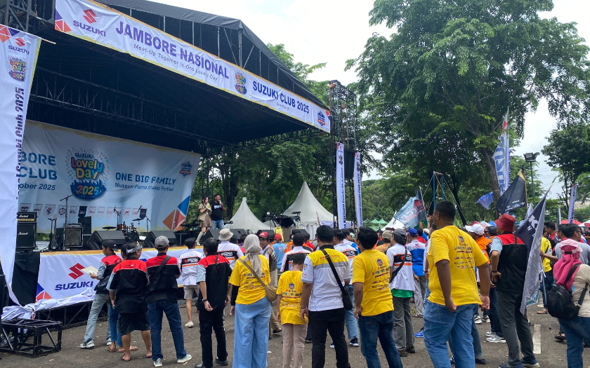 Salut, 2.200  Komunitas Mobil Suzuki Kumpul dan Guyup di Jambore Suzuki Club 2025