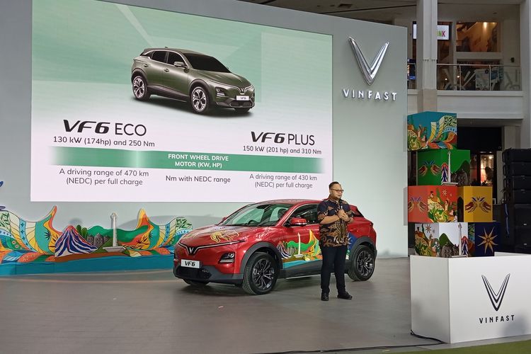 VinFast, VinFast Indonesia, kendaraan listrik, otomotif, mobil listrik, VinFast VF6, VinFast VF 6 Resmi Hadir di Indonesia, Alternatif Baru EV Perkotaan