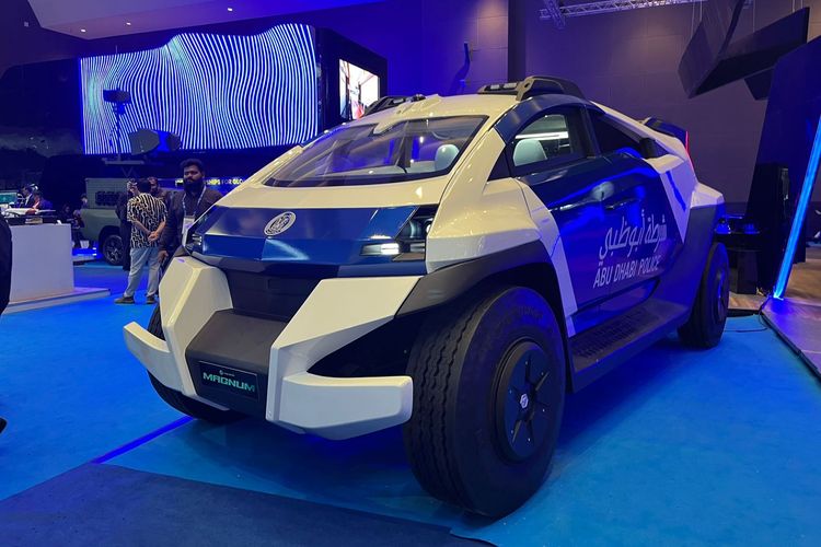 Indo Defence 2025, Magnum MK1, Kepolisian Abu Dhabi, Kendaraan patroli canggih, Magnum MK1: Mobil Konsep Canggih Kepolisian Abu Dhabi