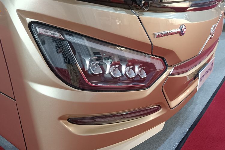 ekspor bus, karoseri tentrem, all new Avante, Ekspor bus buatan Karoseri Tentrem, Bus All New Avante H7 Buatan Tentrem Dipakai Bank Central Timor Leste