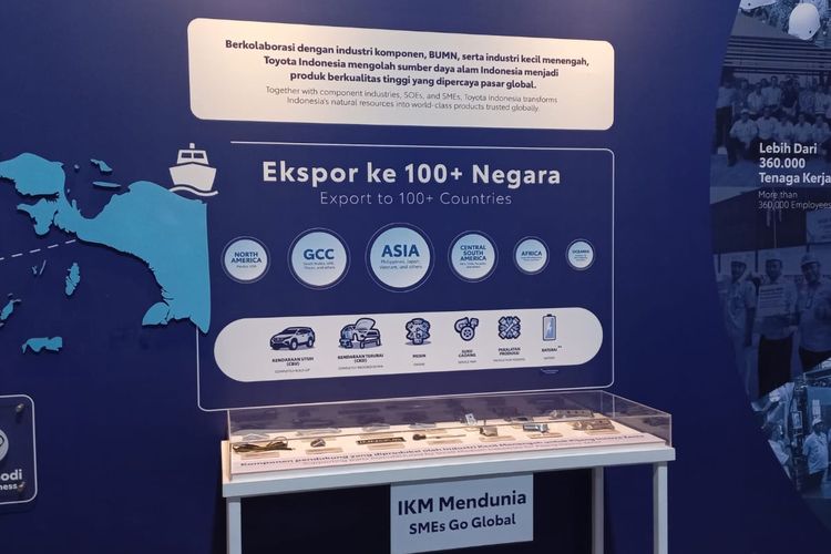 TMMIN, Toyota Motor Corporation, Toyota Motor Manufacturing Indonesia, Toyota, Toyota Group, Dari Indonesia ke Dunia, Ekspor Mobil Toyota Tembus 3 Juta Unit