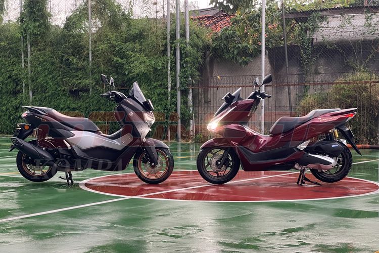 Yamaha NMAX, Honda PCX 160, kenaikan harga BBM, Yamaha Nmax, Biaya operasional skutik, Harga BBM Naik, Isi Full Tank NMAX dan PCX 160 Tembus Rp 100.000