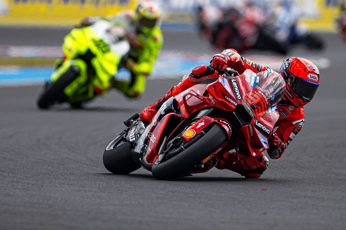 Aprilia Jadi Pesaing Terkuat Marc Marquez di MotoGP Catalan