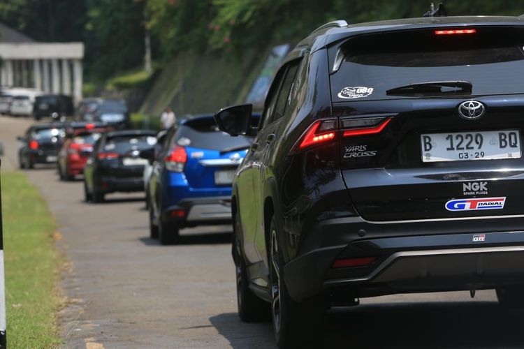 Komunitas, hybrid, bahan bakar, tyci, adu irit, Toyota Yaris Cross Hybrid, Rayakan 19 Tahun, TYCI Gelar Touring dan Adu Irit Yaris Cross Hybrid