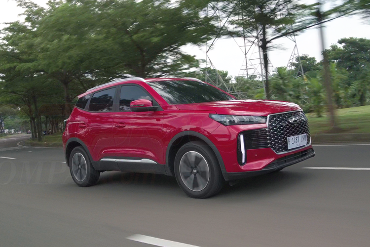 Suspensi, test drive, Chery, kenyamanan berkendara, kekedapan kabin, Tiggo Cross CSH, Ulasan Kenyamanan Berkendara Chery Tiggo Cross CSH