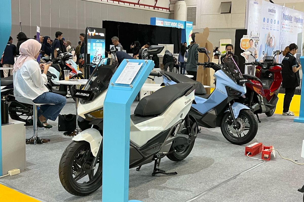 Diskon Motor Listrik Maka Cavalry di PEVS 2025 Tembus Rp 2 Juta