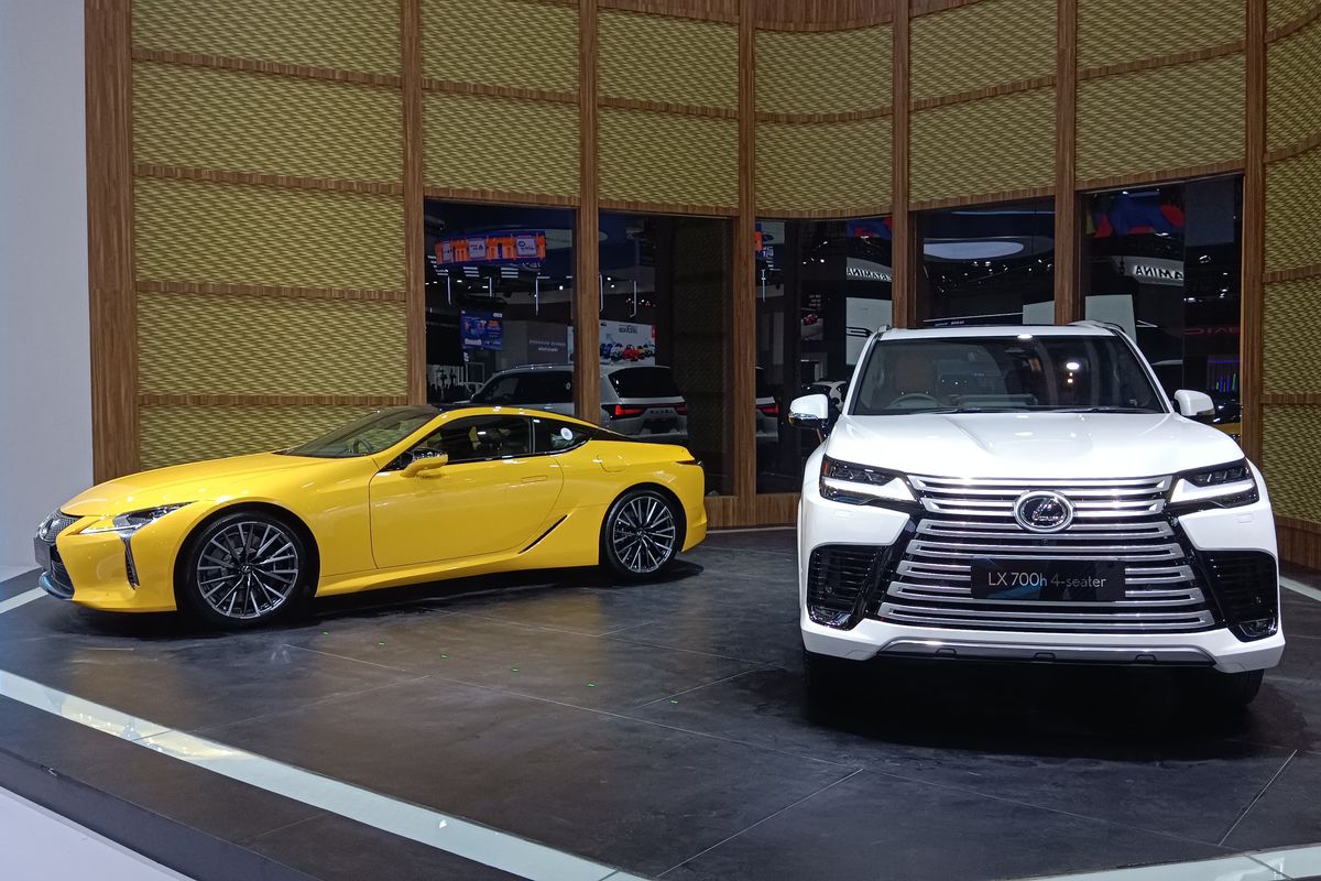 Lexus Indonesia Luncurkan LC 500h dan LX 700h di GIIAS 2025