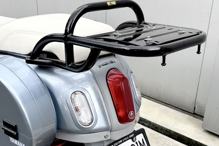 modifikasi, Yamaha Fazzio, Fazzio, Fazzio Hybrid, skuter kargo, Modifikasi Yamaha Fazzio Bergaya Skuter Kargo Jepang