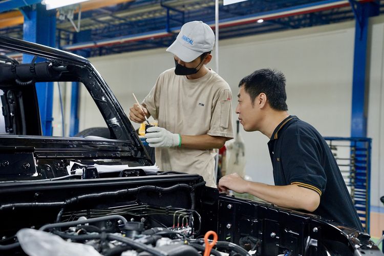 BAIC Indonesia, PT Handal Indonesia Motor, perakitan kendaraan, Tingkat Komponen Dalam Negeri, Perakitan Kendaraan BAIC di Indonesia Dimulai di Purwakarta