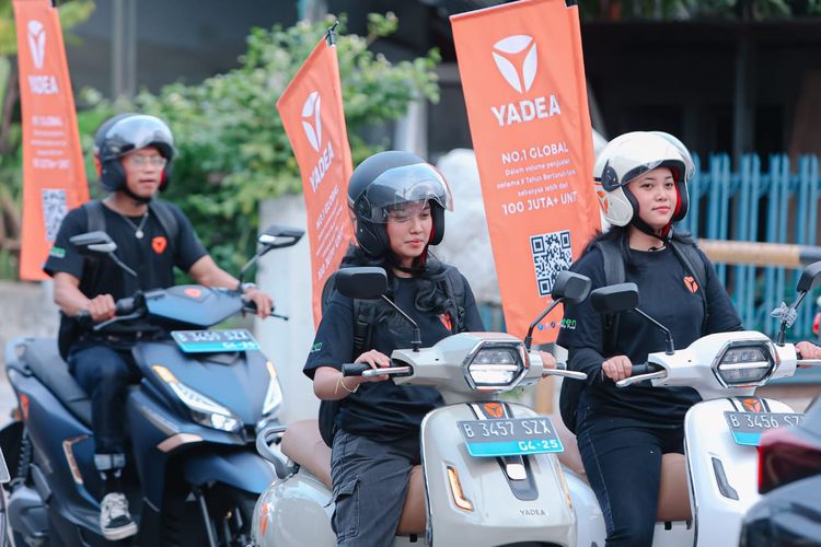 diskon, motor listrik, Mudik Lebaran, jelang lebaran, Yadea, jakarta lebaran fair, Jelang Lebaran 2025, Beli Motor Listrik Yadea Diskon Jutaan Rupiah