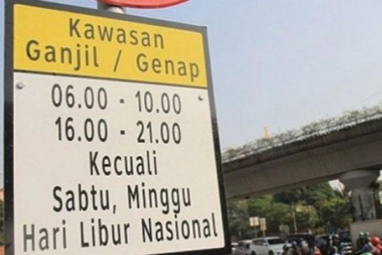 ganjil genap, ganjil genap jakarta, gage, lokasi ganjil genap jakarta, sanksi ganjil genap, Ganjil Genap Jakarta Hanya Berlaku 4 Hari pada Pekan Depan