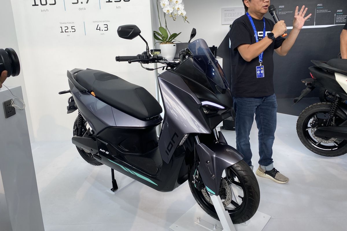 Motor Listrik TVS M1-S Segera Meluncur