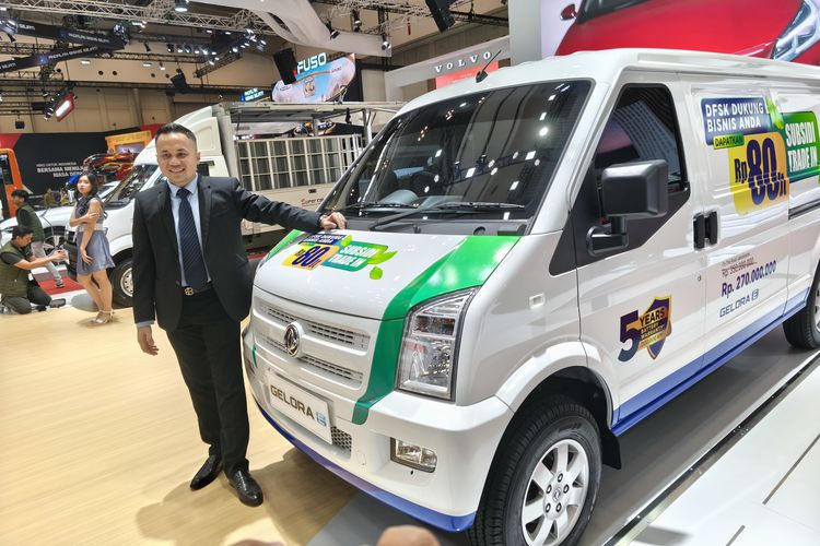DFSK Gelora E, subsidi mobil listrik, GIIAS 2025, Beli Mobil Listrik Gelora E Subsidi Rp 80 Juta