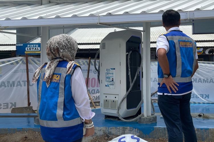 2 SPKLU Ultra Fast Charger Hadir di Ruas Tol Medan–Kualanamu–Tebing Tinggi