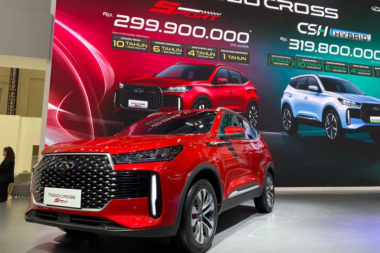 Chery, Chery Tiggo, spesifikasi, GIIAS 2025, Spesifikasi Chery Tiggo Cross Sport 1.5T yang Dijual Rp 299,9 Jutaan