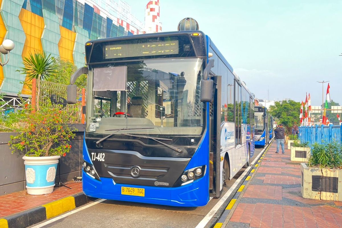 Bus Transjabodetabek Bogor- Blok M Resmi Beroperasi, Tarif Rp3.500