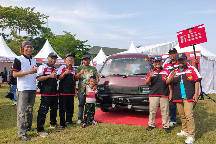 Daihatsu, mobil lawas, Daihatsu Zebra, Daihatsu Kumpul Sahabat Cirebon, Zebra Lawas Tampil di Daihatsu Kumpul Sahabat Cirebon