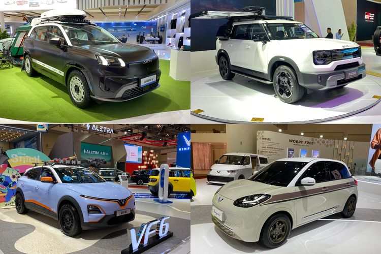 mobil modifikasi, Daihatsu, Toyota Rangga, GIIAS 2025, Ragam Modifikasi di GIIAS 2025, dari Offroad hingga Gaya Stance