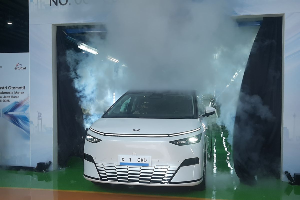 Xpeng X9 Resmi Diproduksi di Purwakarta, Numpang Fasilitas Handal