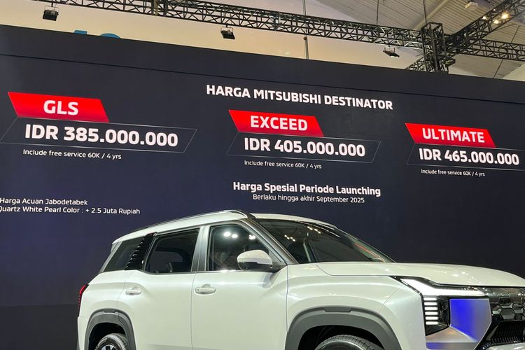 Mitsubishi Destinator, SUV keluarga, GIIAS 2025, harga Mitsubishi, 5 Pesaing Terdekat Mitsubishi Destinator di Segmen SUV