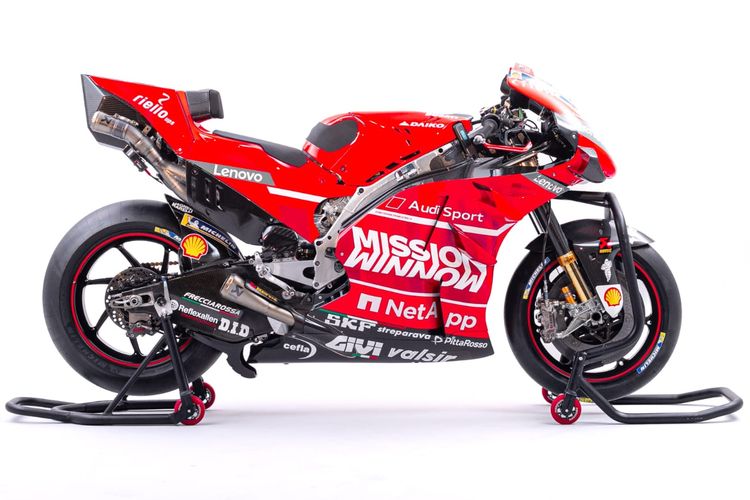 MotoGP 2019, Ducati Dovizioso, lelang motor balap, Desmosedici GP19, Lelang Motor Balap Ducati Dovizioso: Koleksi Berharga Fantastis