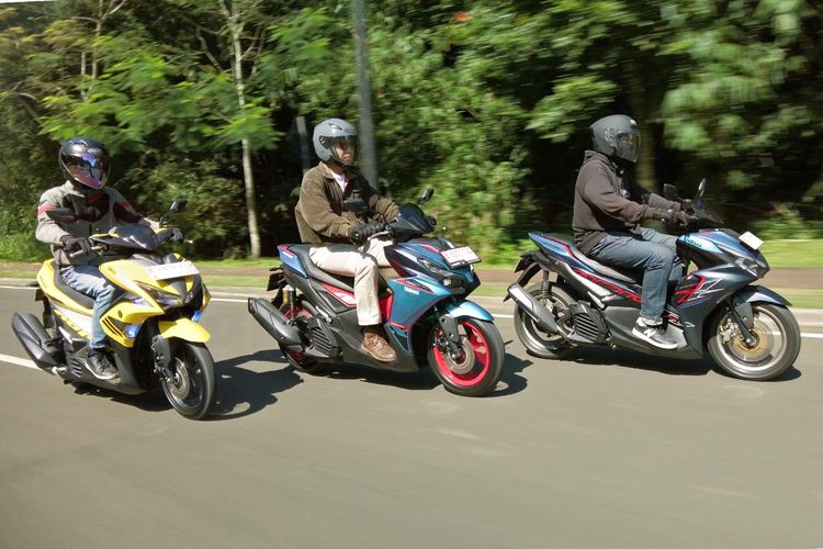 Yamaha Aerox 155, lampu LED, desain agresif, fungsionalitas dan keselamatan, Ulas Desain Yamaha Aerox 155 dari Generasi Pertama sampai Terakhir