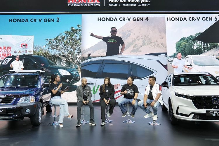 Honda CR-V, talkshow, GIIAS 2025, SUV hybrid, Talkshow, SUV Hybrid, Honda CR-V: Merayakan 25 Tahun Perjalanan di Indonesia