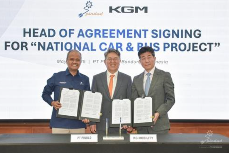 KG Mobility, mobil nasional, bus listrik, PT Pindad, Bus listrik, Pindad Jalin Kerja Sama dengan Korsel Garap Proyek Mobil Nasional