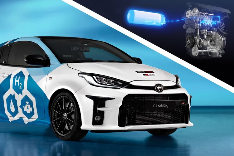 World Rally Championship, Toyota GR Yaris H2, balap reli hidrogen, mobil konsep hidrogen, Toyota GR Yaris H2: Mobil Reli Hidrogen Siap Tampil di WRC Finlandia
