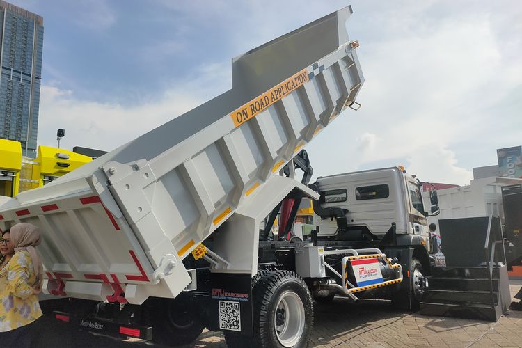 pameran otomotif, Mercedes-Benz, karoseri, Truk mercedes benz, Daimler, IEE Series 2025, Empat Truk Mercedes-Benz dengan Konsep Beda di IEE Series 2025