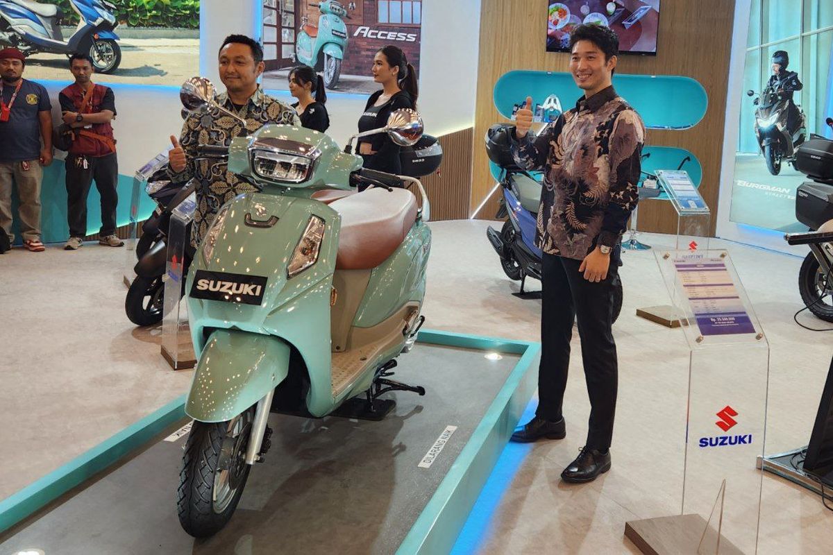 Resmi Meluncur, Suzuki Access 125 di IMOS 2025