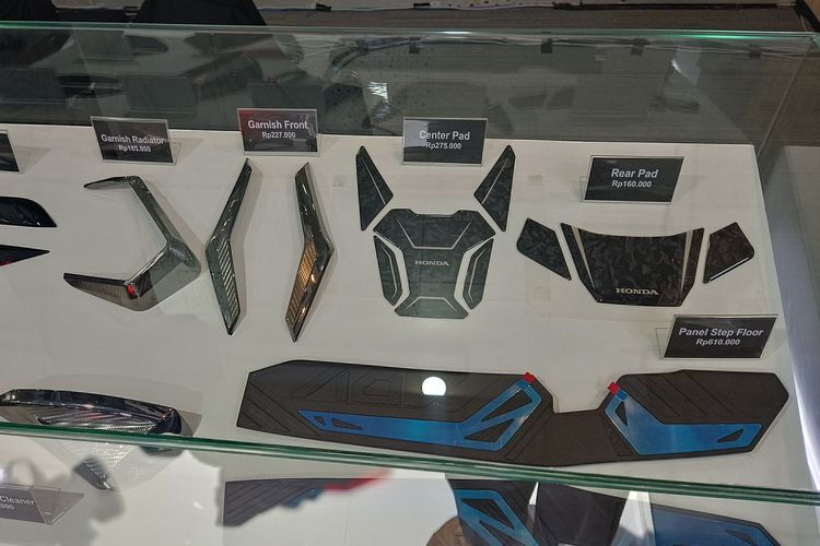 Honda, Honda ADV, Honda ADV 160, ADV 160 RoadSync, Aksesoris resmi Honda ADV 160, Daftar Aksesoris Resmi New Honda ADV 160, Harga mulai Rp 123.000