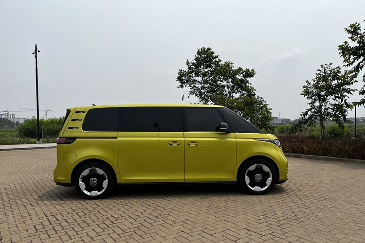 vw kombi, teknologi modern, mobil listrik, Volkswagen ID. Buzz, Hasil Tes Konsumsi Daya VW ID.Buzz  Keliling Jakarta