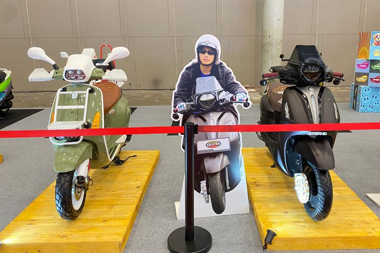 modifikasi, motor matik, Modifikasi motor, skuter matik, skuter kalcer, Deretan Modifikasi Skuter Kalcer di IMOS 2025