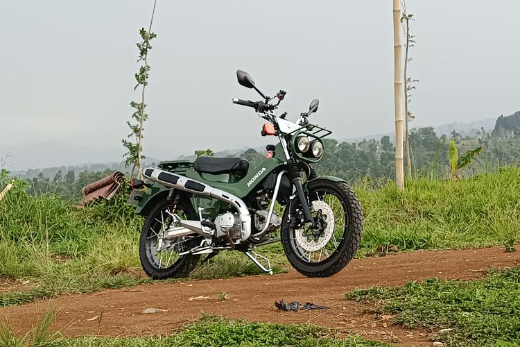 Honda Karisma, Modifikasi motor, CT125, Fadhil dan Momo, Kreasi Modifikasi Honda Karisma 2004 dari Lido: Dari Bebek Jadi CT125