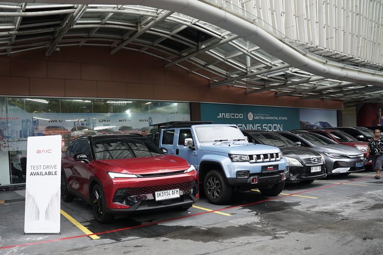 BAIC, BAIC X55 II Facelift, BAIC X55 II, mobil china, suv china, baic x55 ii facelift, Ini Harga BAIC X55 II Facelift di Medan