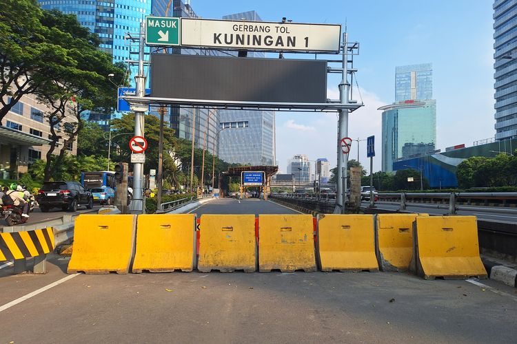 Lalu Lintas, Cawang, gerbang tol, Tomang, Tol Dalam Kota, normal, aksi massa, mobile reader, Hari Ini, 7 Gerbang Tol Dalam Kota yang Terdampak Demo Kembali Dibuka