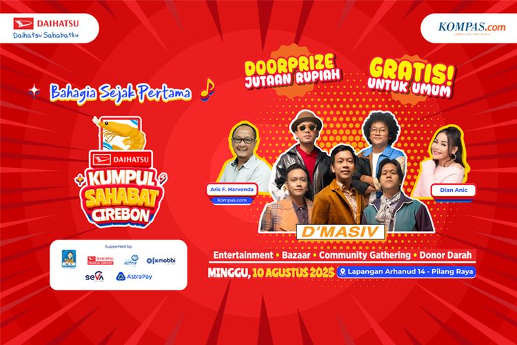 d'masiv, Daihatsu Kumpul Sahabat, Cirebon, donor darah, Daihatsu Kumpul Sahabat Cirebon: Festival UMKM dan Penampilan D'MASIV