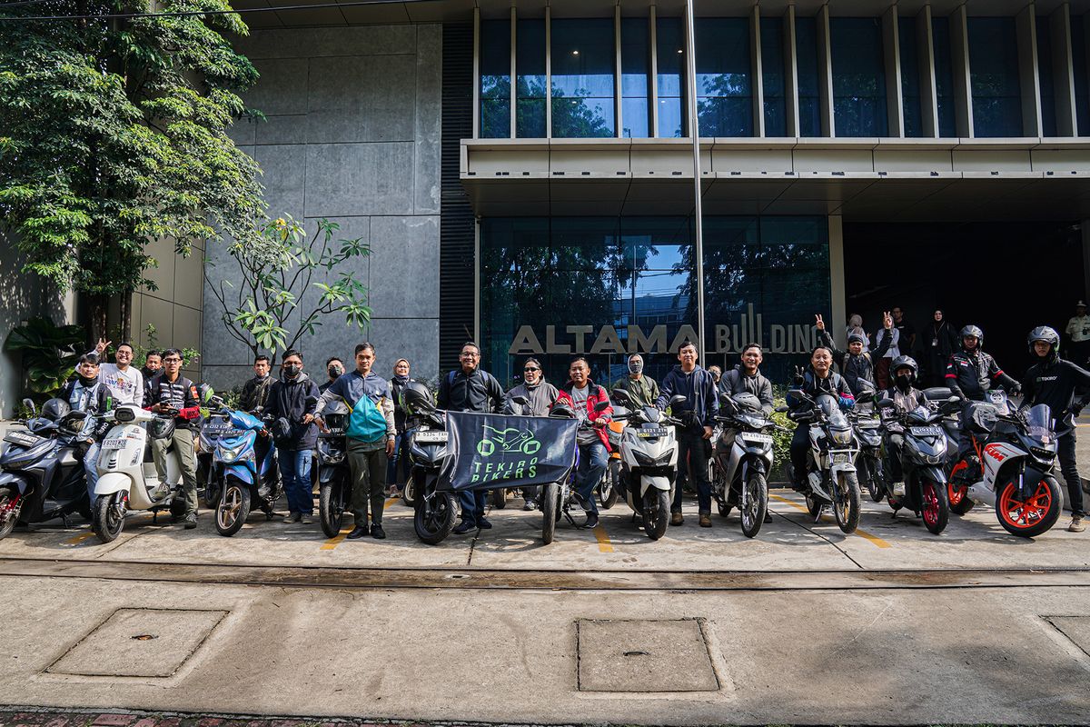 donasi, Touring, bikers, Tekiro, Cara Tekiro Dekatkan Diri dengan Pengemar Otomotif