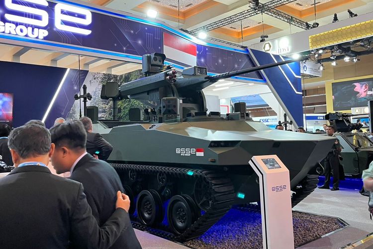 Tank, kendaraan tempur, tank, Indo Defence 2025, indo defence, tank hybrid, Kendaraan Tempur Tank Hybrid Tampil di Indo Defence 2025
