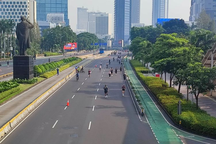 Jakarta International Marathon 2025, Dinas Perhubungan DKI Jakarta, rekayasa lalu lintas, Dishub DKI Jakarta, jakarta international marathon 2025, Rute Alternatif Selama BTN Jakarta International Marathon 2025
