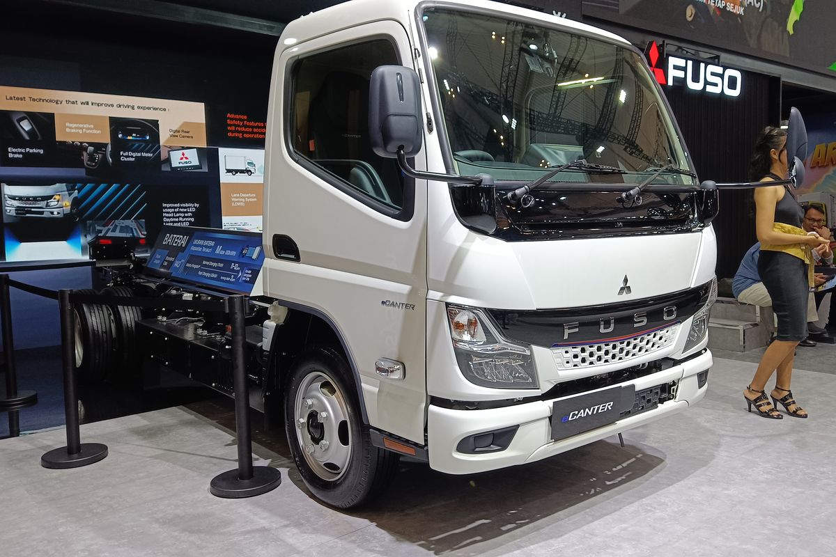 Skema Sewa Truk Listrik Mitsubishi Fuso eCanter untuk Perusahaan