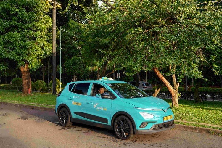 Green SM, taksi listrik, Gojek, GoGreen SM, green SM, Xanh SM, Taksi Listrik Green SM Sudah Bisa Dipesan Lewat Aplikasi Gojek