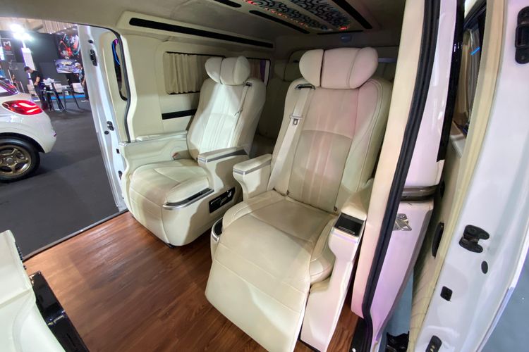 modifikasi, Modifikasi mobil, Wuling, Wuling Mitra EV, Mitra EV, Wuling Mitra EV Bergaya VIP, Elegan dan Mewah