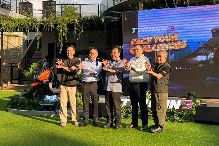 Indomobil, motor listrik, Tyranno, Indomobil Emotor Internasional, produk baru, Indomobil Emotor Luncurkan Motor Listrik Tyranno, Ini Harganya